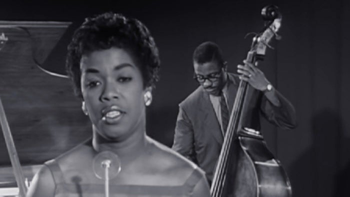 'The Divine One' in 1958 - Sarah Vaughan, Richard Davis, Ronnell Bright and Art Morgan on JioTV
