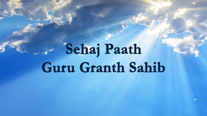 Sehaj Paath Guru Granth Sahib on JioTV