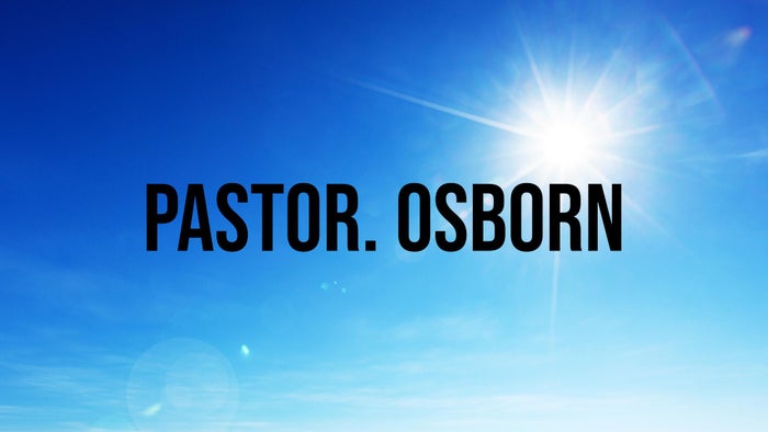 Pastor. Osborn on JioTV