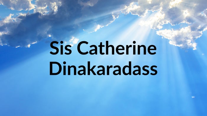 Sis Catherine Dinakaradass on JioTV