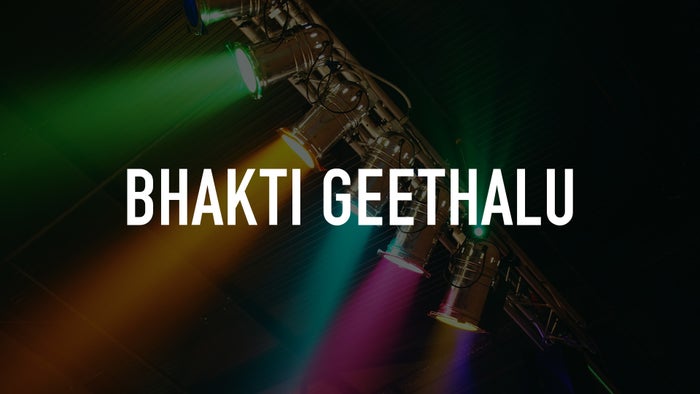 Bhakti Geethalu on JioTV