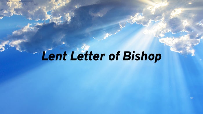 Lent Letter of Bishop on JioTV