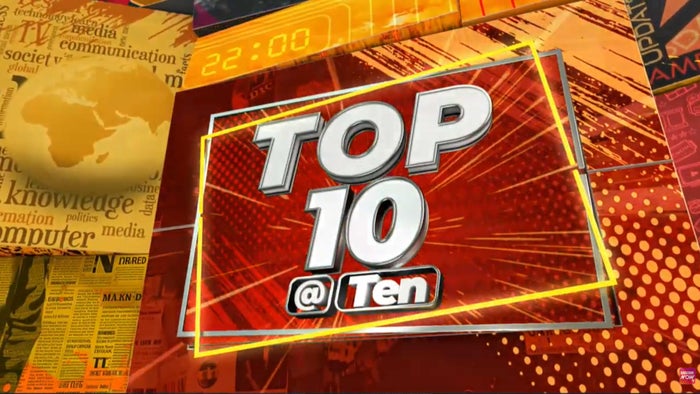 Top 10 at Ten on JioTV