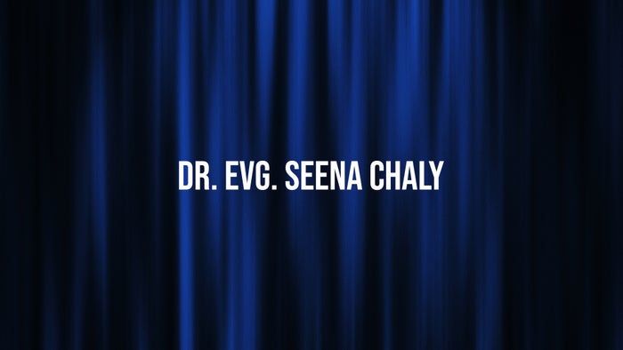 Dr. Evg. Seena Chaly on JioTV