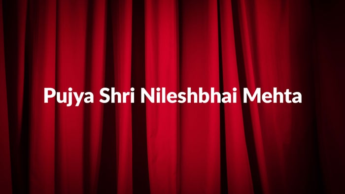 Pujya Shri Nileshbhai Mehta on JioTV
