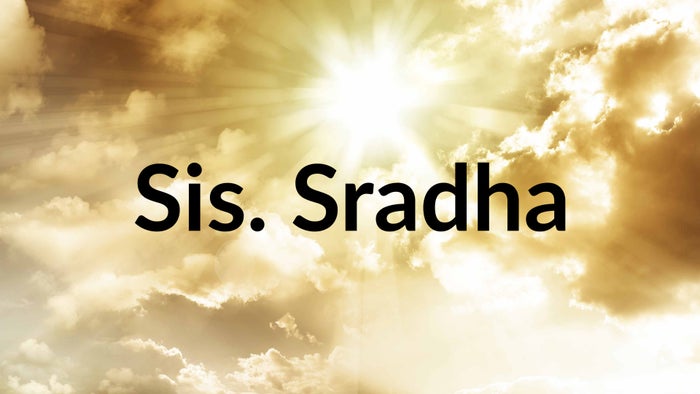 Sis. Sradha on JioTV