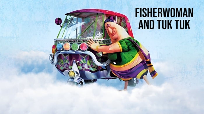 Fisherwoman And Tuk Tuk on JioTV
