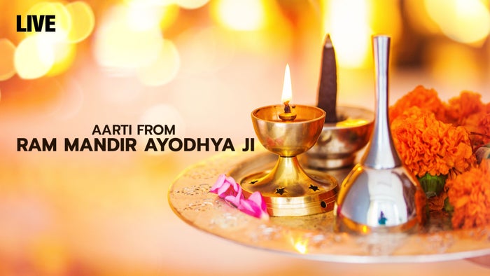 Live Aarti From Ram Mandir Ayodhya Ji on JioTV