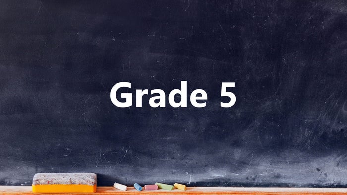 Grade 5 on JioTV