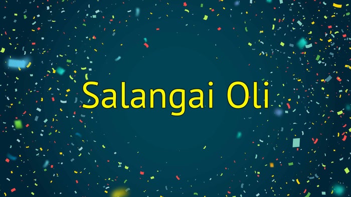 Salangai Oli on JioTV