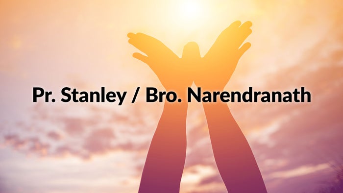 Pr. Stanley / Bro. Narendranath on JioTV