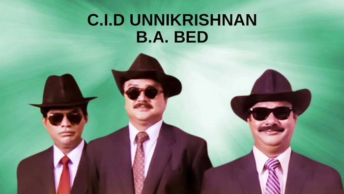C.I.D Unnikrishnan B.A. Bed on JioTV