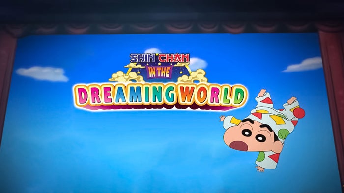 Shin chan in the dreaming world on JioTV