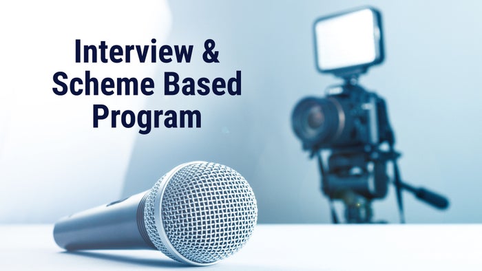 Interview & Scheme Based Program on JioTV