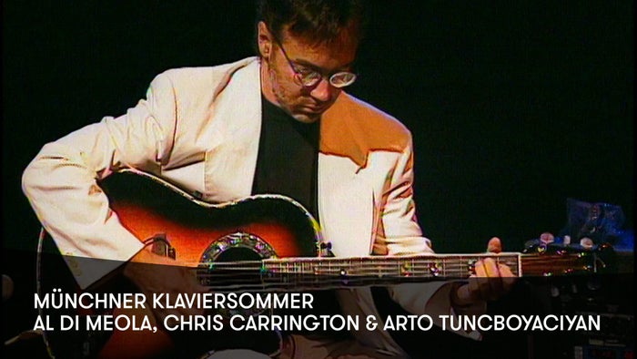 Münchner Klaviersommer - Al Di Meola, Chris Carrington & Arto Tuncboyaciyan on JioTV