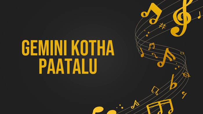Gemini Kotha Paatalu on JioTV