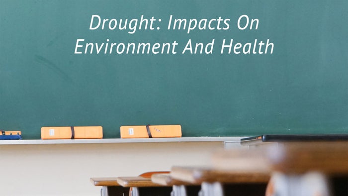 Drought: Impacts On Environment And Health on JioTV