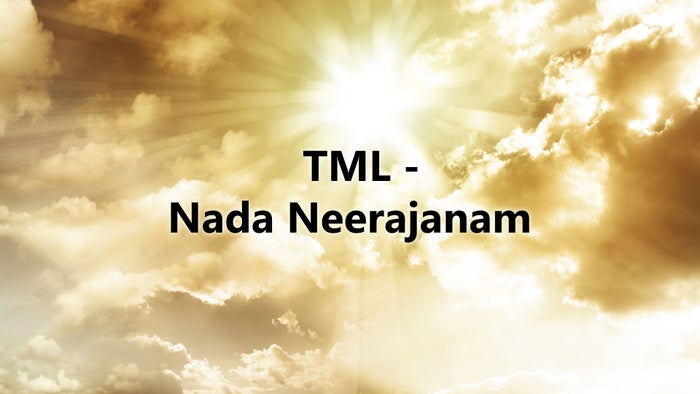 TML - Nada Neerajanam on JioTV