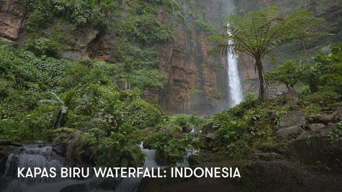Kapas Biru Waterfall: Indonesia on JioTV