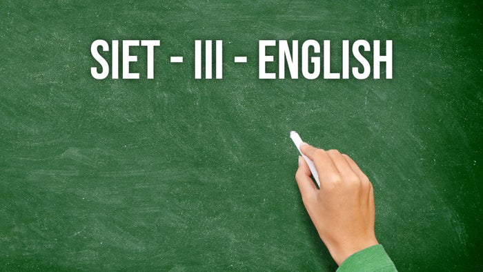 Siet - III - English on JioTV