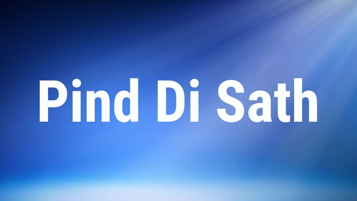 Pind Di Sath on JioTV