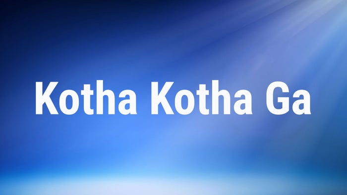Kotha Kotha Ga on JioTV
