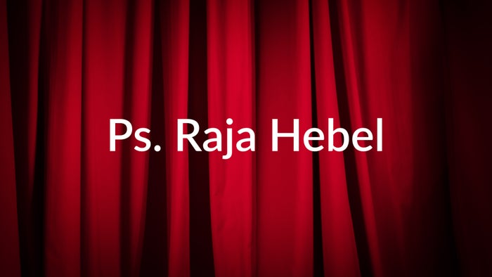 Ps. Raja Hebel on JioTV