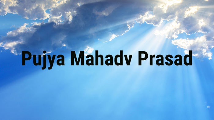 Pujya Mahadev Prasad on JioTV