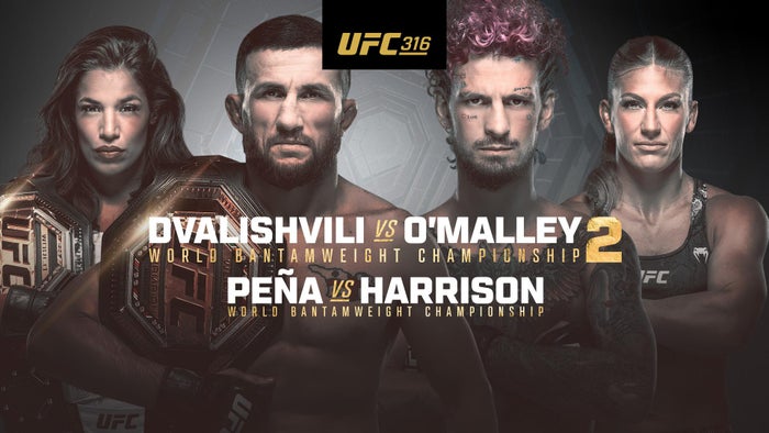 UFC 316: Dvalishvili vs. O'Malley 2 on JioTV