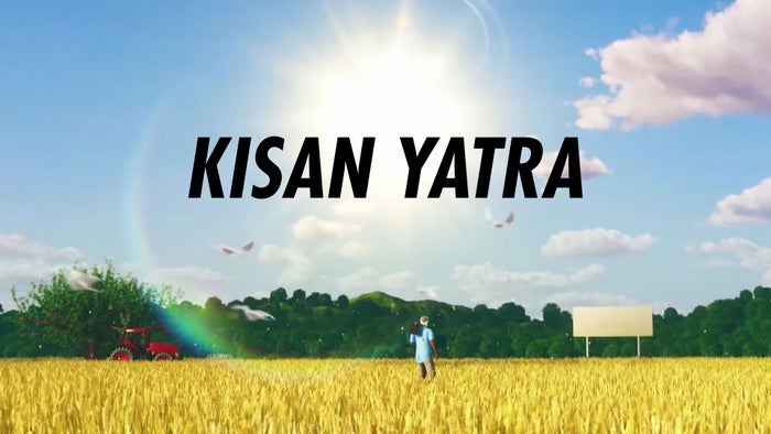 Kisan Yatra on JioTV