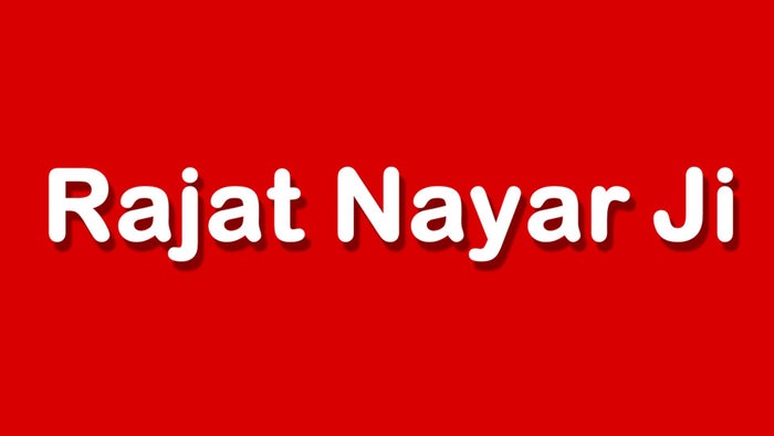 Rajat Nayar Ji on JioTV