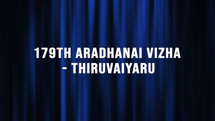 179th Aradhanai Vizha - Thiruvaiyaru on JioTV