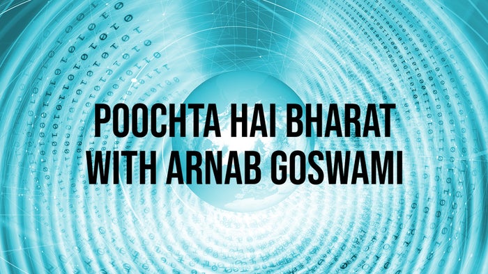 Poochta Hai Bharat With Arnab Goswami on JioTV