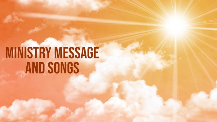 Ministry Message And Songs on JioTV