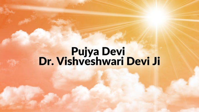 Pujya Devi Dr. Vishveshwari Devi Ji on JioTV