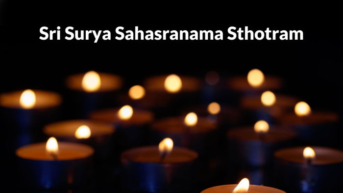 Sri Surya Sahasranama Sthotram on JioTV