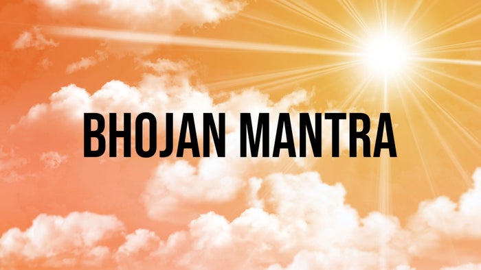 Bhojan Mantra on JioTV