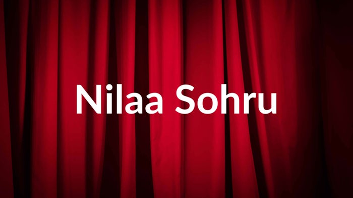 Nilaa Sohru on JioTV