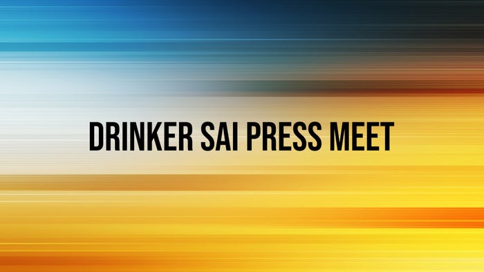 Drinker Sai Press Meet on JioTV