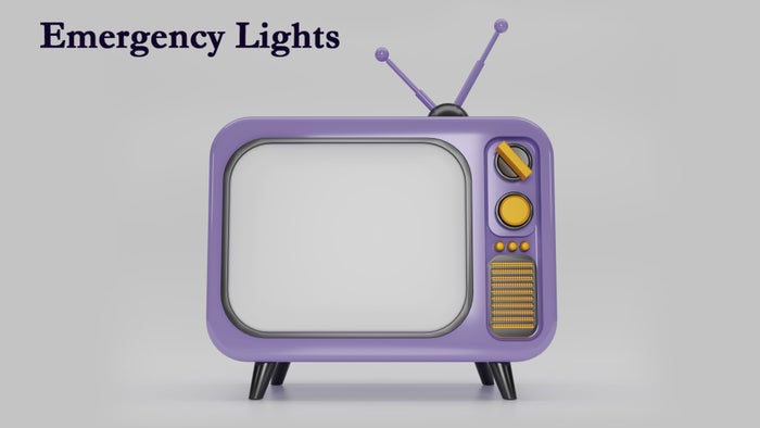Emergency Lights on JioTV