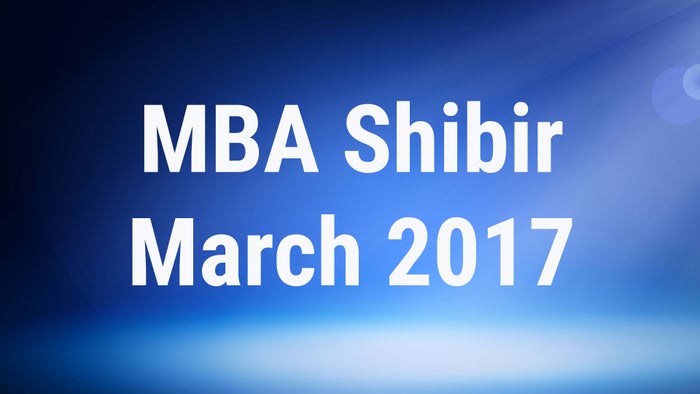 MBA Shibir March 2017 on JioTV