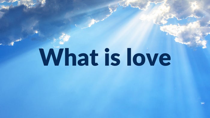 What Is Love on JioTV