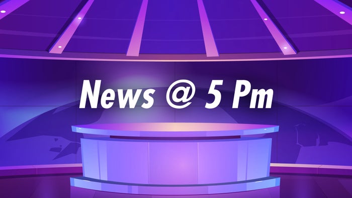 News @ 5 Pm on JioTV