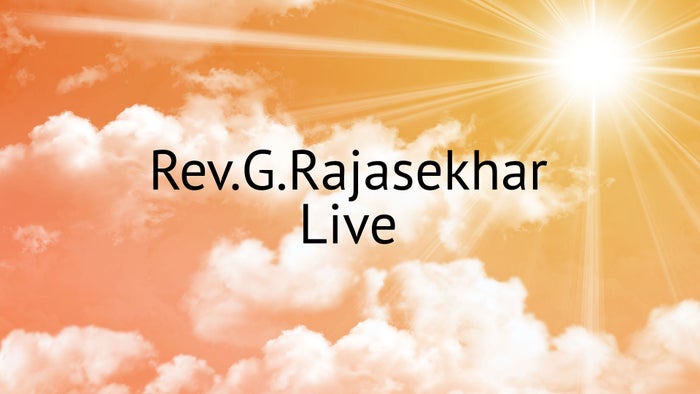 Rev.G.Rajasekhar Live on JioTV
