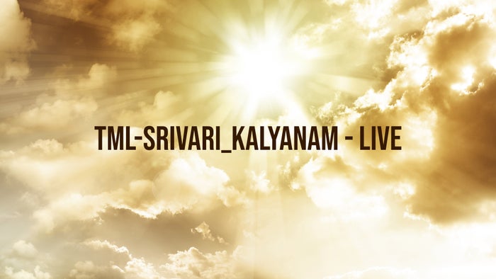 Tml-SriVari_kalyanam on JioTV