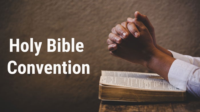 Holy Bible Convention on JioTV
