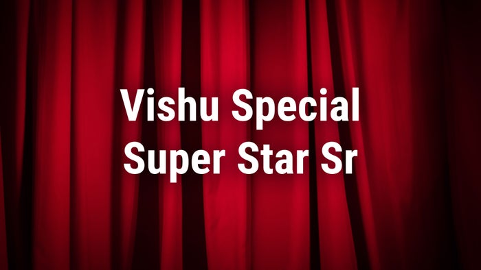 Vishu Special Super Star Sr on JioTV