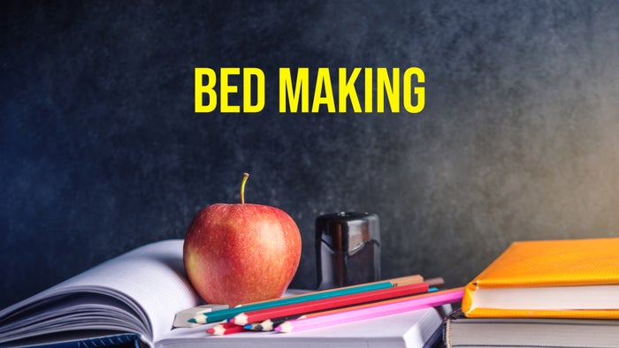 Bed Making on JioTV