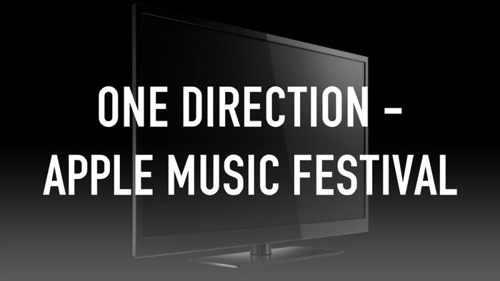 One Direction - Apple Music Festival on JioTV