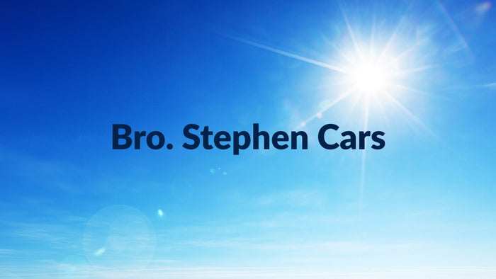 Bro. Stephen Cars on JioTV